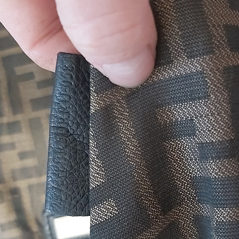 Fendi Brown FF Purse LINING - Picture 5 of 8